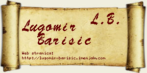 Lugomir Barišić vizit kartica